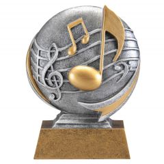 3D Motion Music Trophy