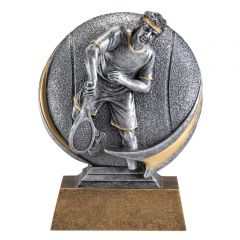 3D Motion Xtreme Male Tennis Trophy