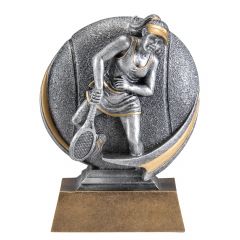 3D Motion Xtreme Female Tennis Trophy