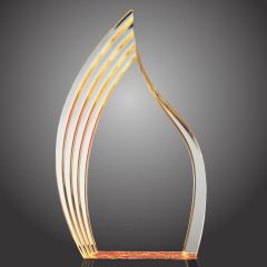 Step Flame Corporate Acrylic Awards