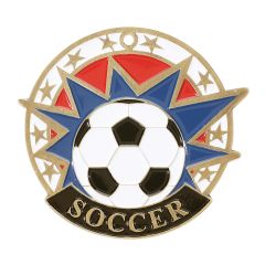 USA Star Soccer Medal - Gold