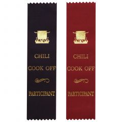 Chili Cook Off Participation Ribbons
