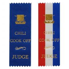 Chili Cook Off Judge Ribbons