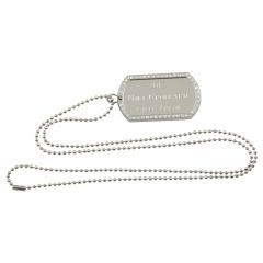 Engraved Gem Dog Tag