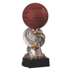 Encore Colorful Basketball Resin Award
