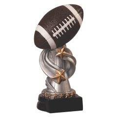 Encore Colorful Football Resin Trophy