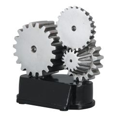 Connecting Gears Teamwork Trophy