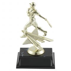 Boy Supernova Baseball Trophy - Gold Finish