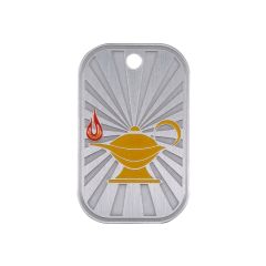 GI Joe Stainless Academic Dog Tag