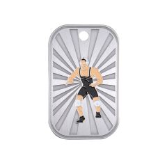 GI Joe Stainless Wrestling Dog Tag
