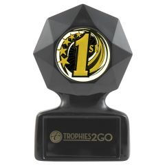 Vintage Black Acrylic 1st Place Trophy