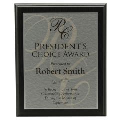 AcrylaThin Appreciation Plaque - Slate