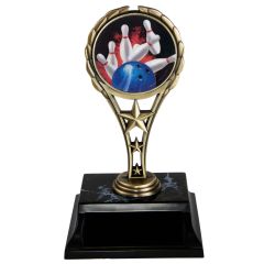 Strike Out Bowling Trophy