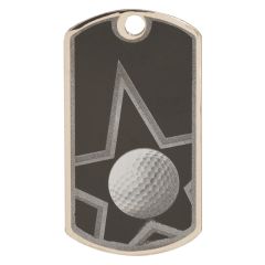 Punch Shot Silver Star Golf Tags