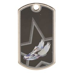 Footspeed Silver Star Track Tags