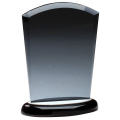 Smoldering Vaulted Glass Standing Plaque