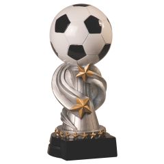 Resin Soccer Pedestal Trophy