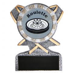 Champion Roulette Resin Trophy