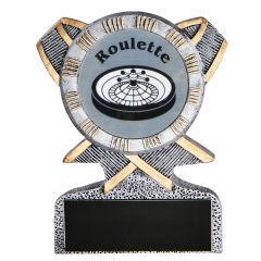 Champion Roulette Resin Trophy