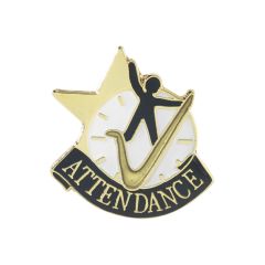 Perfect Attendance Lapel Pin