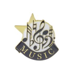 Music Lapel Pin