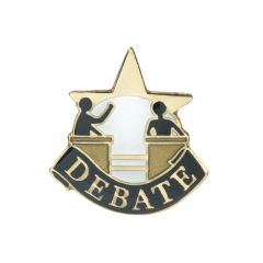 Small Debate Accomplishment Pin