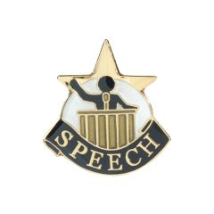 Small Speech Accomplishment Pin