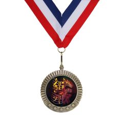 Music Staff Color Medallion