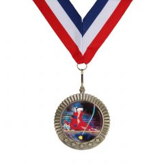 Full Color Large Downhill Ski Medallion