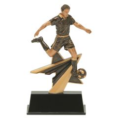 Big Kick Male Soccer Resin Award
