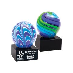 Contemporary Teamwork Glass Art Award