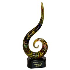 Swirl of Color Glass Art Award