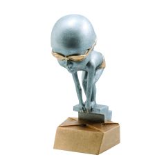 Boys Bobblehead Swimming Trophy