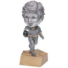 Child Bowling Boy Bobblehead Award