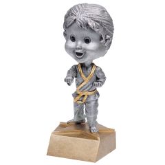 Youth Karate Bobblehead Resin Award