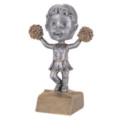 Junior Female Cheerleader Bobblehead Resin Award