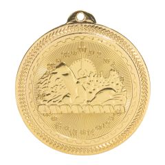 Gold Swimming Participation Medal