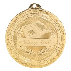 Engraved Gold Honor Roll Medal