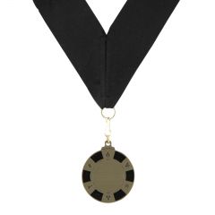 Personalized Poker Chip Medal