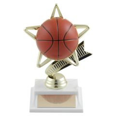 Shining Star Basketball Trophy