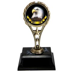 Gold Star Eagle Trophy