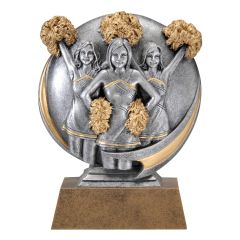 Victory Cheer Resin Trophies