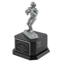 Antique Silver Quarterback Annual Trophy