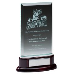 Jade Rectangle Glass Award