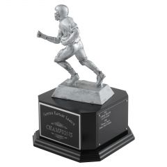 Perpetual Silver-Tone Running Back Champion Trophy