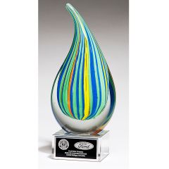 Art Glass Award in Crayon Colors