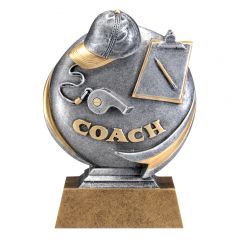 Sports Coach Resin Appreciation Award