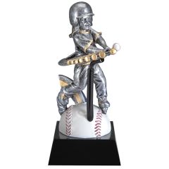 Girls Home Run T-Ball Trophy