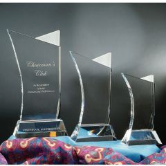 Collar Tip Crystal Recognition Award