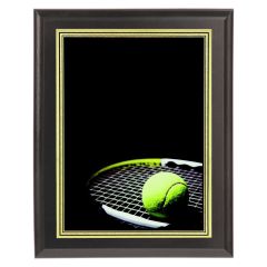 Tennis Ball and Racket Plaque